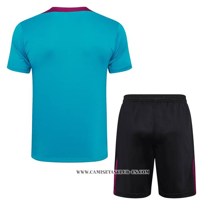 Chandal del Paris Saint-Germain 24-25 Manga Corta Verde - Pantalon Corto